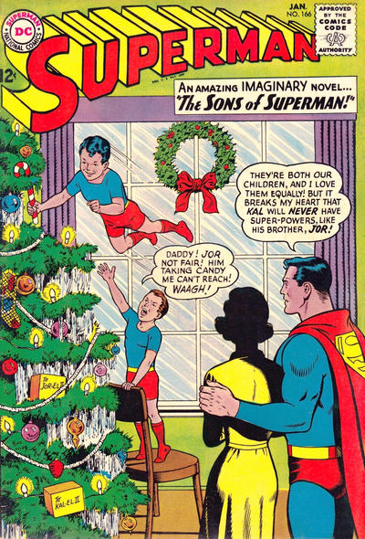 Cover for Superman (DC, 1939 series) #166