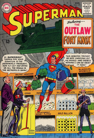Cover for Superman (DC, 1939 series) #179