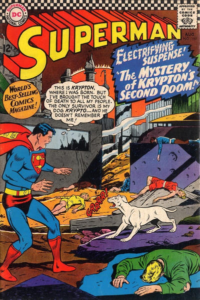 Cover for Superman (DC, 1939 series) #189