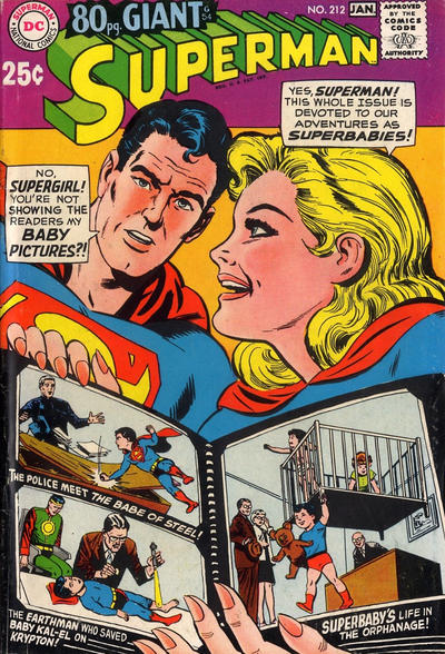 Cover for Superman (DC, 1939 series) #212