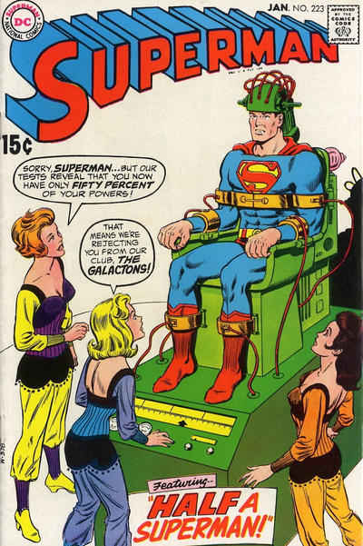 Cover for Superman (DC, 1939 series) #223