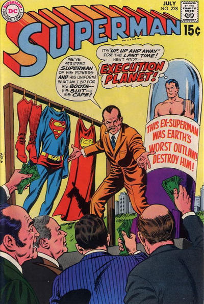 Cover for Superman (DC, 1939 series) #228