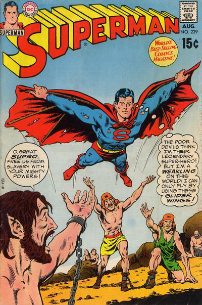 Cover for Superman (DC, 1939 series) #229