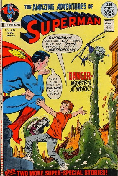 Cover for Superman (DC, 1939 series) #246
