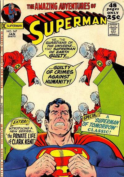 Cover for Superman (DC, 1939 series) #247