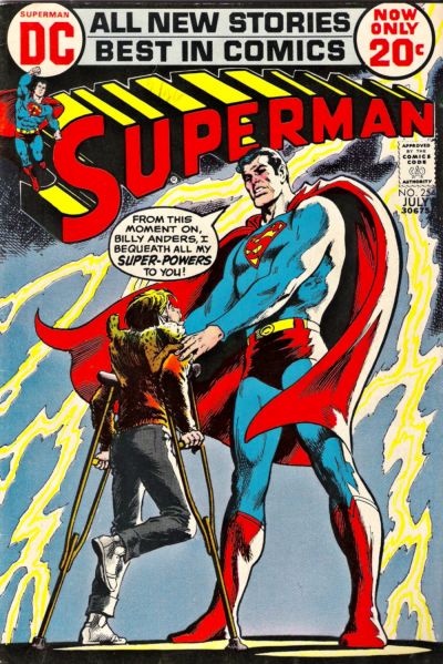 Cover for Superman (DC, 1939 series) #254