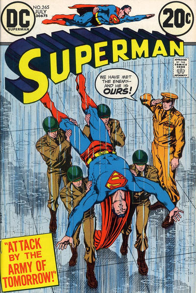Cover for Superman (DC, 1939 series) #265