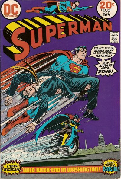 Cover for Superman (DC, 1939 series) #268