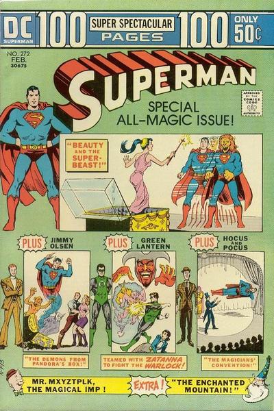 Cover for Superman (DC, 1939 series) #272