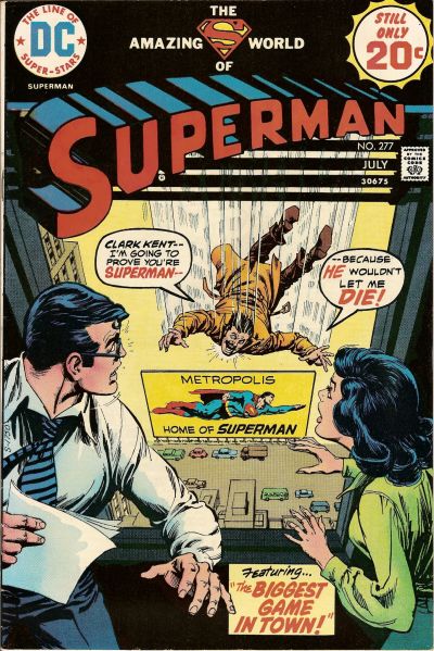 Cover for Superman (DC, 1939 series) #277