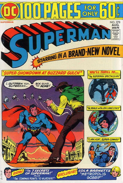 Cover for Superman (DC, 1939 series) #278