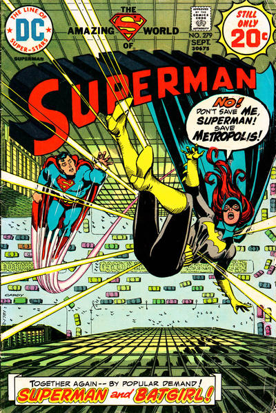 Cover for Superman (DC, 1939 series) #279