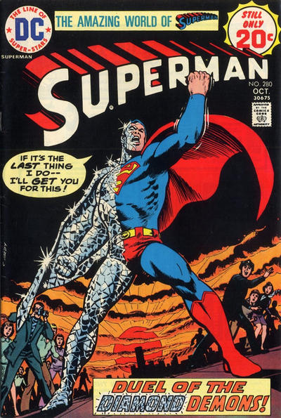 Cover for Superman (DC, 1939 series) #280