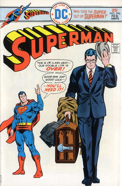 Cover for Superman (DC, 1939 series) #296