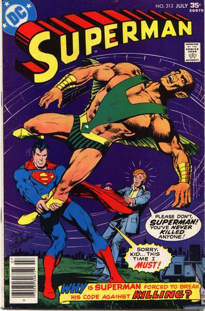 Cover for Superman (DC, 1939 series) #313