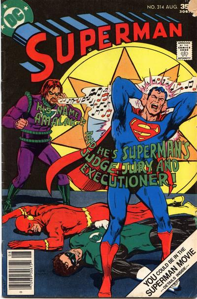 Cover for Superman (DC, 1939 series) #314