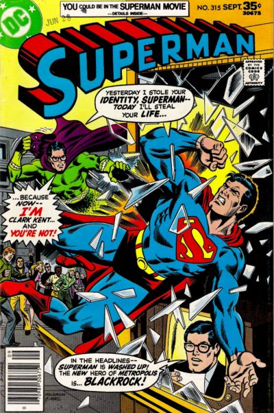 Cover for Superman (DC, 1939 series) #315