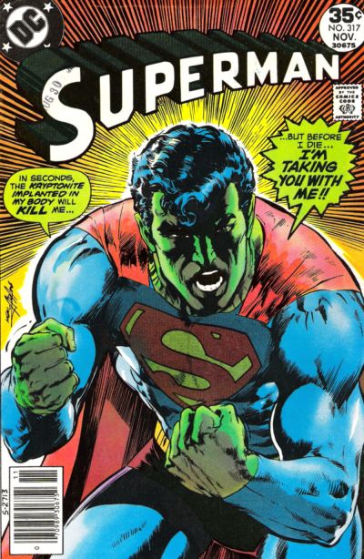 Cover for Superman (DC, 1939 series) #317