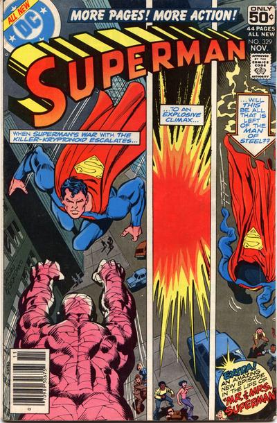 Cover for Superman (DC, 1939 series) #329