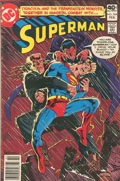 Cover for Superman (DC, 1939 series) #344
