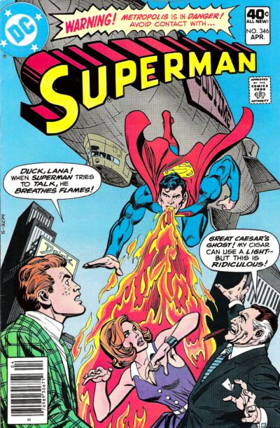 Cover for Superman (DC, 1939 series) #346