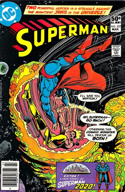 Cover for Superman (DC, 1939 series) #357 [Newsstand]