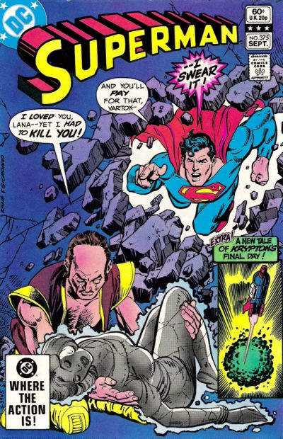 Cover for Superman (DC, 1939 series) #375 [Direct]