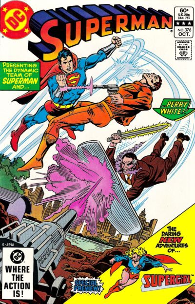 Cover for Superman (DC, 1939 series) #376 [Direct]