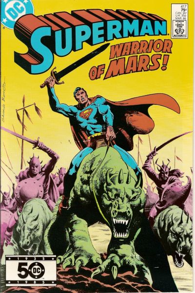 Cover for Superman (DC, 1939 series) #417 [Direct]