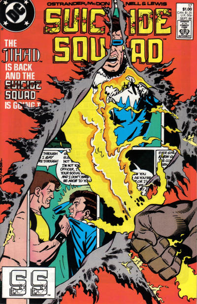 Cover for Suicide Squad (DC, 1987 series) #17 [Direct]