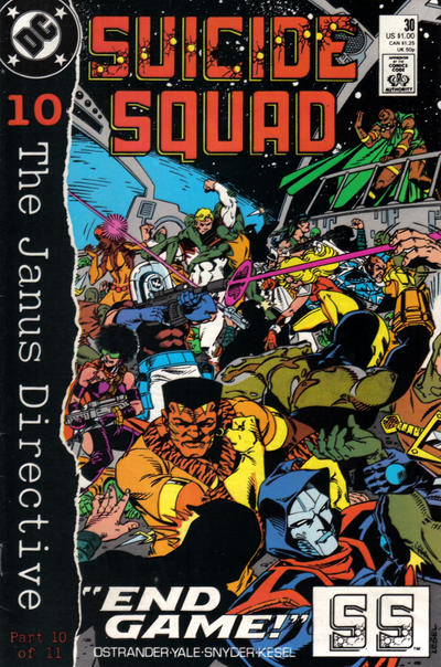 Cover for Suicide Squad (DC, 1987 series) #30 [Direct]