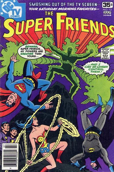 Cover for Super Friends (DC, 1976 series) #12