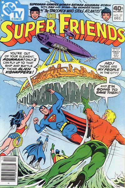 Cover for Super Friends (DC, 1976 series) #27