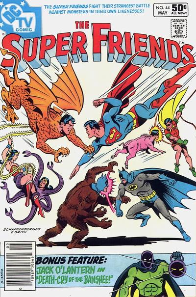 Cover for Super Friends (DC, 1976 series) #44 [Newsstand]