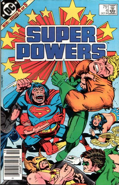 Cover for Super Powers (DC, 1984 series) #4 [Newsstand]
