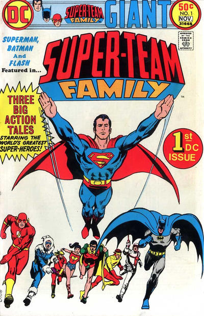 Cover for Super-Team Family (DC, 1975 series) #1