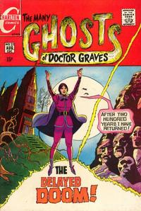 Cover for The Many Ghosts of Dr. Graves (Charlton, 1967 series) #21