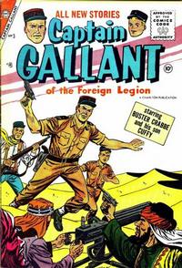 Cover Thumbnail for Captain Gallant (Charlton, 1956 series) #3