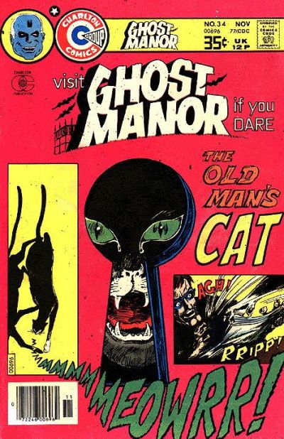 Cover for Ghost Manor (Charlton, 1971 series) #34