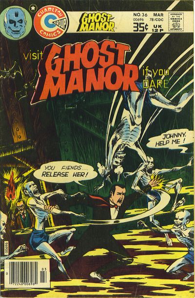Cover for Ghost Manor (Charlton, 1971 series) #36