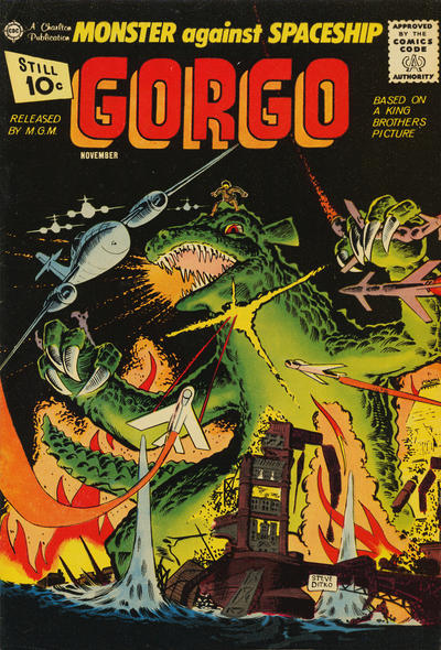 Cover for Gorgo (Charlton, 1961 series) #4
