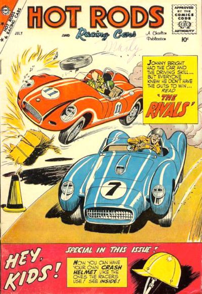 Cover for Hot Rods and Racing Cars (Charlton, 1951 series) #41