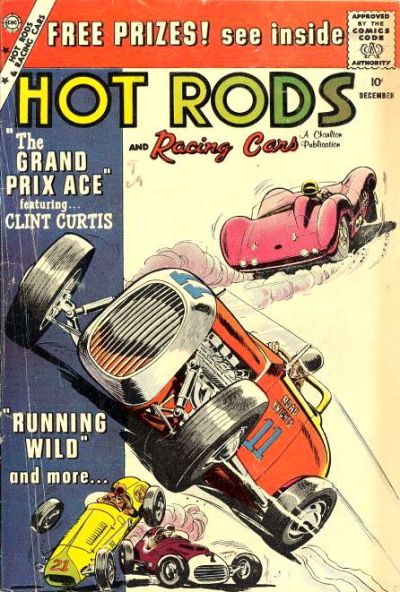 Cover for Hot Rods and Racing Cars (Charlton, 1951 series) #43