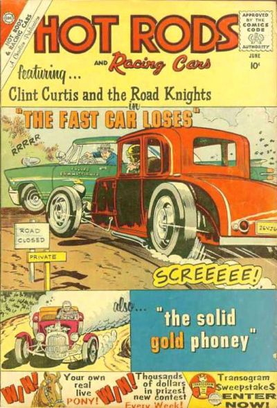 Cover for Hot Rods and Racing Cars (Charlton, 1951 series) #46