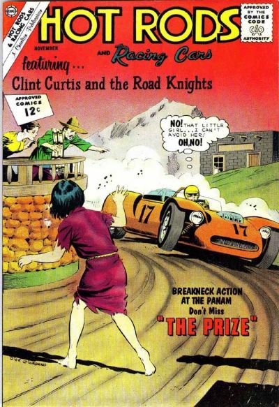 Cover for Hot Rods and Racing Cars (Charlton, 1951 series) #60