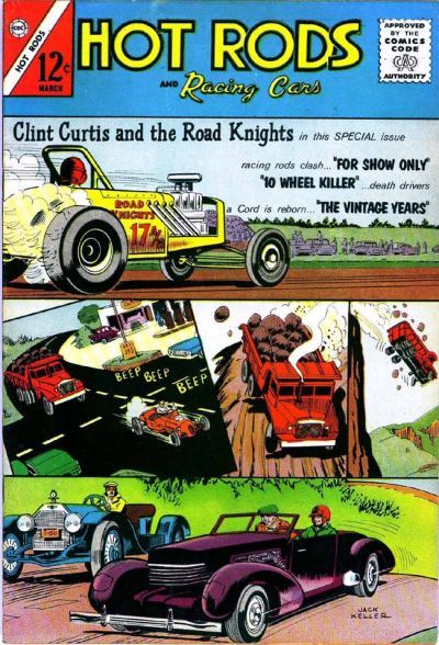 Cover for Hot Rods and Racing Cars (Charlton, 1951 series) #62