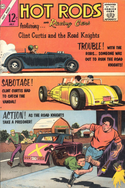 Cover for Hot Rods and Racing Cars (Charlton, 1951 series) #64