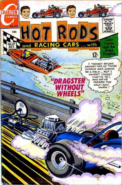Cover for Hot Rods and Racing Cars (Charlton, 1951 series) #87