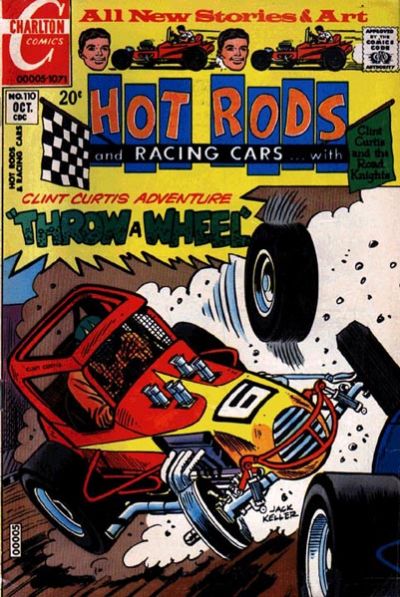 Cover for Hot Rods and Racing Cars (Charlton, 1951 series) #110