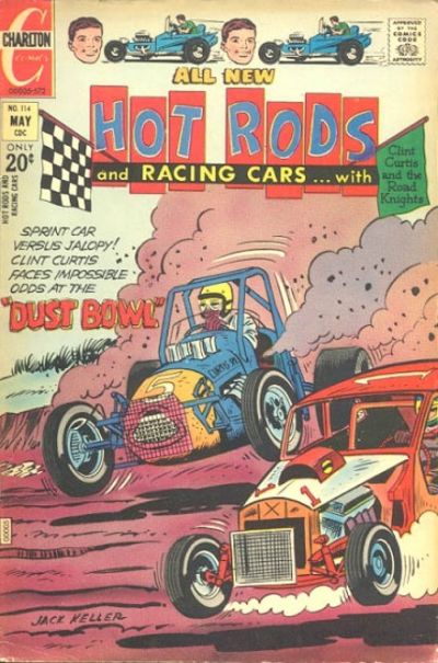 Cover for Hot Rods and Racing Cars (Charlton, 1951 series) #114